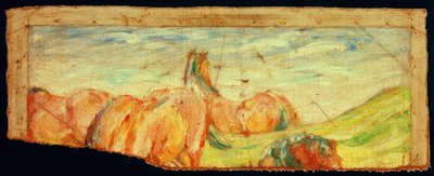 Grazing Horses II by Franz Marc